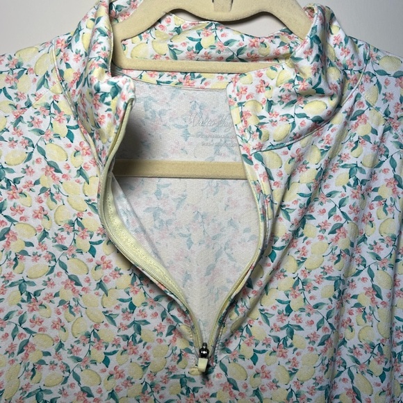 Walter Hagen UV protection 1/4 zip shirt size L Golf Athletic quarter ditzy - Picture 4 of 11